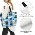 thumbnail image 3 of Fotbe Airplanes and Aviation Signs Bolsa Tote Estética de Lona con Estampado para Mujer - Bolsa Reutilizable de Hombro Casual para Vacaciones, Compras, Trabajo y Gimnasio, 3 of 8