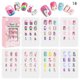 thumbnail image 2 of 84 pcs beautiful nail tips for children, removable, 2 of 5