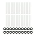 thumbnail image 1 of Rodillo La Puerta Garaje Alta Carga Estándar Herramientas Hardware Singing Garage Bisagra Mangas Rodillos Tranquilos Juntas Eje Del 20 Piezas Compatibles Con, 1 of 9