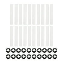 Yibooy 20Pcs Garage Door Roller 80mm Compatible with Quiet Garage Door Rollers Bearing