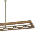 thumbnail image 4 of Island Chandelier with 6 Dimmable Integrated Tea Light Design LED, Gold- Saltoro Sherpi, 4 of 5