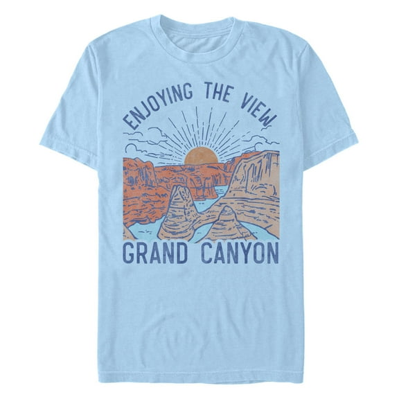 Men's Lost Gods Enjoy The Canyon View  Graphic T-Shirt