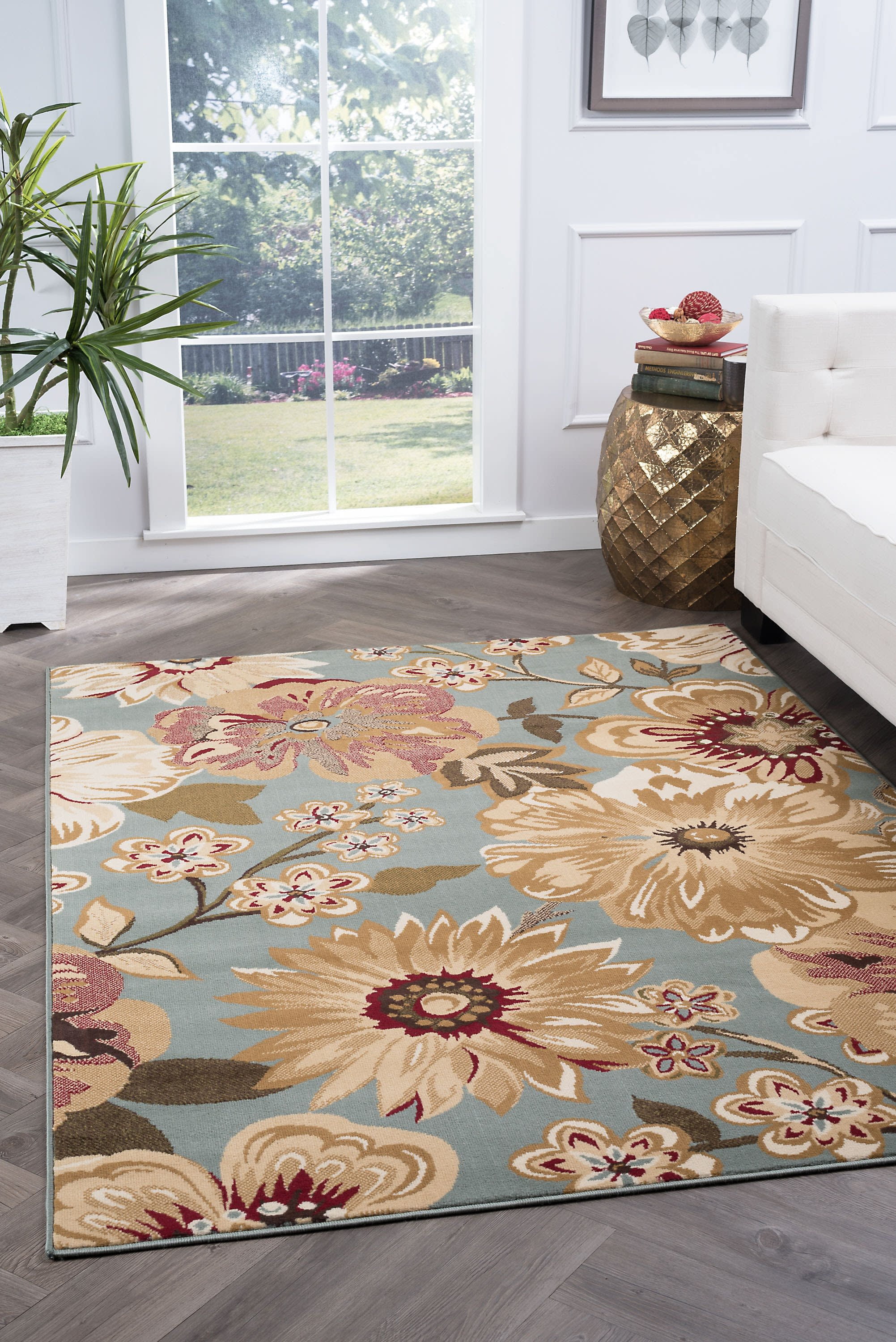 Bliss Rugs Carly Transitional Indoor Area Rug - Walmart.com - Walmart.com