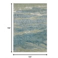 thumbnail image 5 of 5â€™ x 8â€™ Blue Sage Impressionistic Ocean Area Rug, 5 of 7