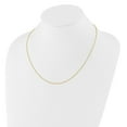 thumbnail image 3 of 14K Yellow Gold Cable Chain Styles Necklace Adjustable 1.25 mm Flat 30 inch, 3 of 6