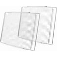 thumbnail image 1 of 304 Stainless Steel Air Fryer Basket Replacement for Breville Oven Parts 14 x 11.5 BOV800XL Pro BOV845BSS Plus BOV810BSS Breville Smart Oven Air Fryer Accessories Breville Toaster Oven Air Fryer Tray, 1 of 6