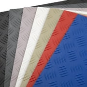 FlooringInc Nitro Flex Protective Garage Flooring Tiles, 20.5x20.5, 8 Tiles, 23.36 Sqft, Diamond Pattern, Light Gray
