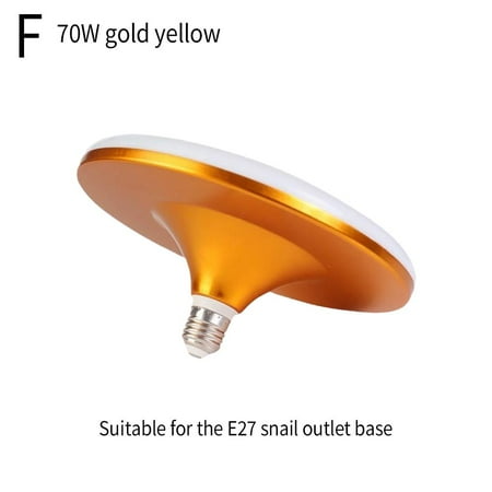 

LED Spot Light UFO Globe Round Bulb E27 20W 30W 40W 60W 70w Bright Lamp) V0B7