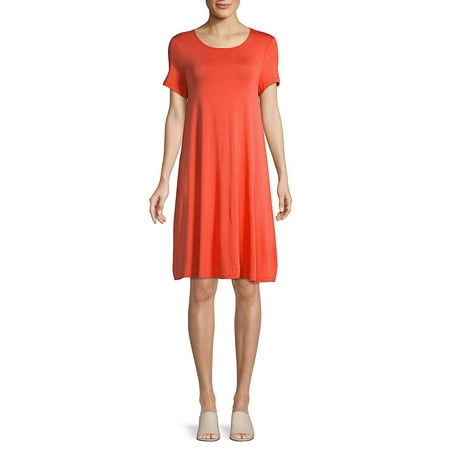 Petite Short Sleeve Shift Dress (Best Websites For Petite Clothing)