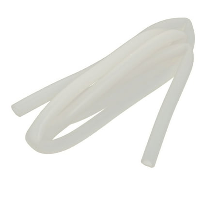 - 7mm x 9mm Heat Resistant Soft Silicone Tube Hose Pipe 1 Meter Long Milky White