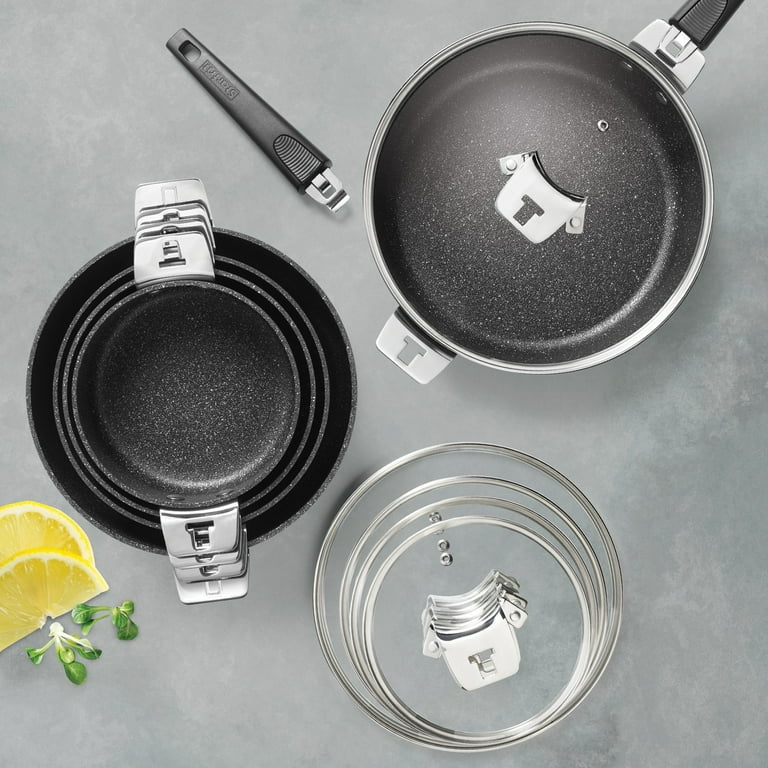 The Rock by Starfrit 12 Piece Cookware Set 