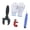 Black, variant on Ratchet Cutters for Efficient Pipe Cutting in HVAC Includes Deburring Tool (5/16" to 1-1/8") Safety Gloves