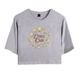 thumbnail image 1 of Ethel Cain Merch-Camiseta con corona de dientes, camiseta de verano con ombligo expuesto, chaleco pequeño Sexy para chicas y mujeres,GRAY,XS, 1 of 2