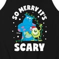 thumbnail image 3 of Monsters Inc - So Merry Its Scary - Men's Jersey Tank Top, 3 of 5