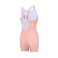 thumbnail image 6 of Shadoumai Girls One Piece Swimsuit Size 16 Modest Ruched Tankini Set Lightweight Color Block Ruffle Bathing Suit Swimwear with Cover Up Skirt Spaghetti Strap, 6 of 8