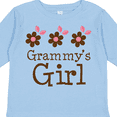 thumbnail image 4 of Inktastic Grammy's Girl Daisies Girls Long Sleeve Toddler T-Shirt, 4 of 5