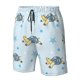 thumbnail image 4 of Balery Cartoon Turtle Traje de Baño Estilo Hawaiano para Hombre, Shorts de Secado Rápido con Bolsillos-Small, 4 of 6