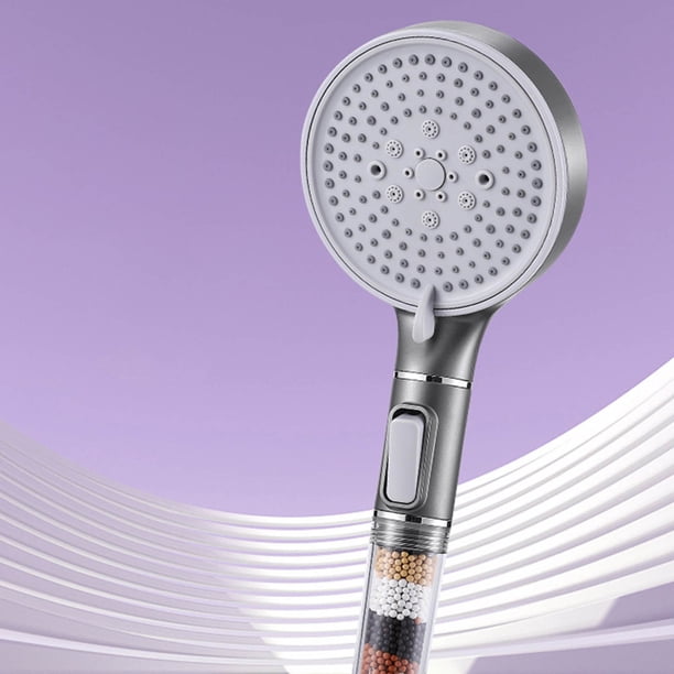 Cabezal de ducha, accesorios de baño, cabezal de ducha filtrado y presurizado, ducha, baño doméstico, ducha, cabezal de ducha de lluvia, cabezal de ducha