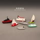 thumbnail image 1 of Miniatures Model Pirate Ship Sea Yacht Motorboat Submarine Freighter Ocean Boat Fairy Garden Decor Small Sailboat Figurine ToysA12 He Qiyong unisex, 1 of 1