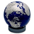 thumbnail image 3 of 2025 Barbados 1 kilo Silver Blue Marble Earth (with Box & COA), 3 of 4
