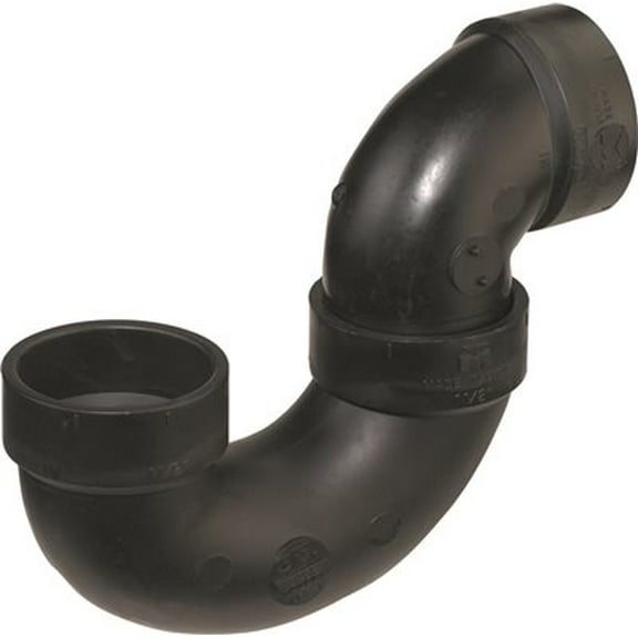 NIBCO 5885 Series ABS DWV Pipe Fitting, Trap, 1-1/2" Hub
