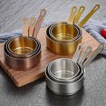 thumbnail image 3 of Stainless Steel Sauce Bowl Durable Rustproof Soy Sauce Dish for Seasoning Mixing Condiments Serving, 3 of 5
