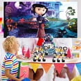 thumbnail image 5 of Coraline Goodie Bags Treat Candy Decorations Party Favor Supplies Birthday Cake Topper Backdrop Banner, 5 of 7