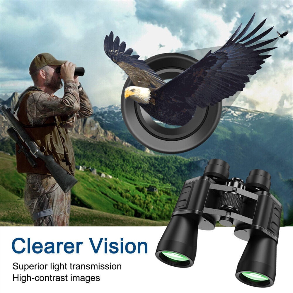 180x100 30x60 HD Military, Zoom Powerful Binoculars ,Day-Low Night Optics Hunting