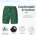 thumbnail image 5 of Haiem Cartoon Air Transportation Mens Swim Trunks with Compression Liner 2 in 1 Swimming Shorts Stretch Swimwear Quick Dry,Board Shorts-, 5 of 9
