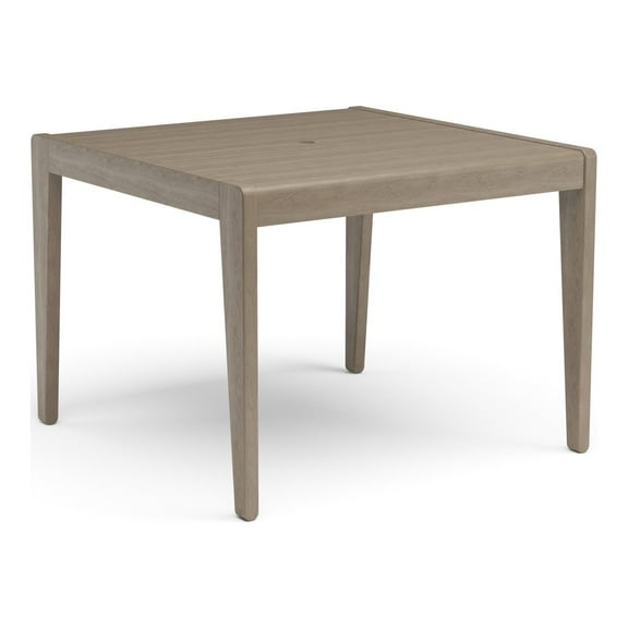 Homestyles Sustain Wood Outdoor Dining Table in Gray