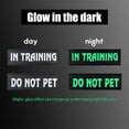 thumbnail image 4 of Do Not Pet Dog Harness Patches, in Training Dog Patch, Reflective Removable, 6.2in X 1.9in, 4 of 8