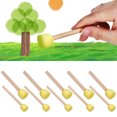 thumbnail image 1 of WHAMVOX Ensemble de 20 Éponges Rondes Brosse Multi Bois pour Artisans, 1 of 7