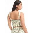 thumbnail image 2 of June & Vie Women's Plus Size Cropped Eyelet Top, 2 of 3