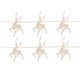 thumbnail image 4 of Cadena de luces navideñas, guirnalda para exteriores, cadena de luces LED para exteriores de color blanco cálido, cadena de luces para exteriores con renos navideños, 3M 20 luces, 4 of 4