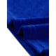 thumbnail image 5 of INSPIRAR CHIC Blusa de terciopelo recortada de manga 3/4 con escote en V para mujeres M Azul Real, 5 of 6