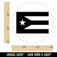 thumbnail image 2 of Puerto Rico Flag Self-Inking Rubber Stamp Ink Stamper - Red Ink - Small 3/4 Inch, 2 of 7