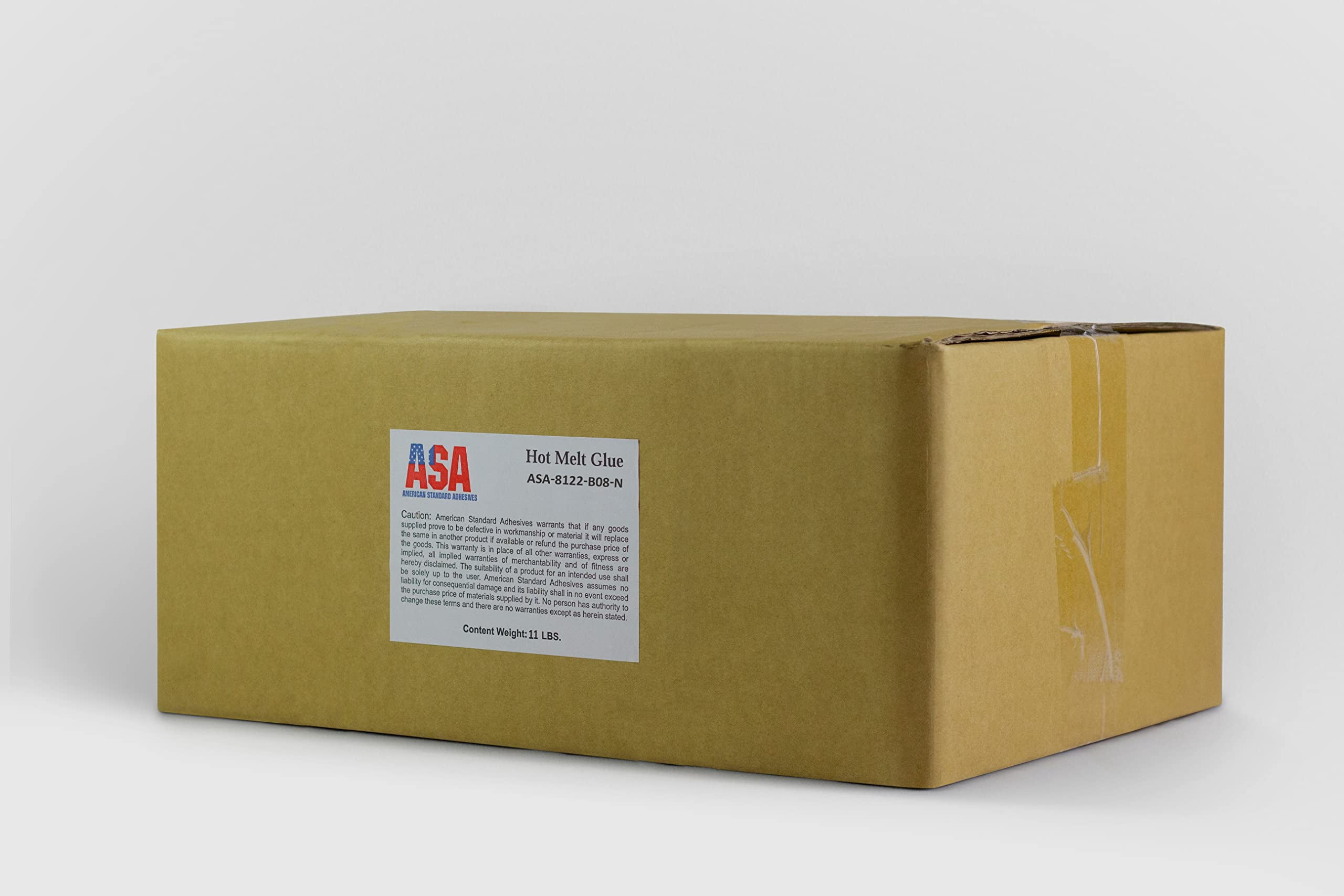 ASA 5/8"x8" Glue Sticks, 165-Pack  For 3M TC/LT/EC Guns, Ideal for Carton, Wood, Packaging