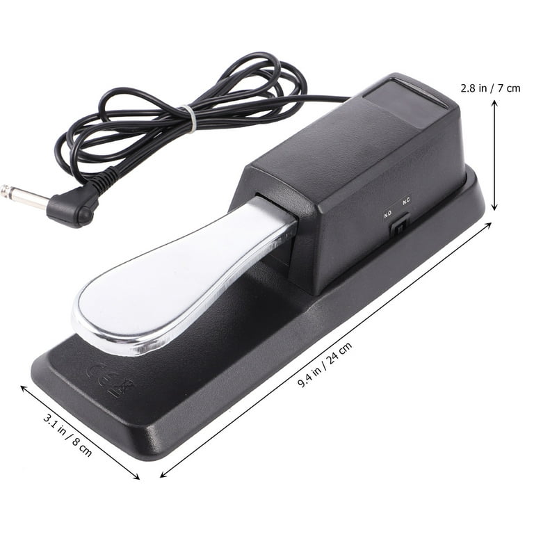 1 Set Sustain Pedal Foot Piano Keyboard Sustain Foot Pedal Damper Pedal 