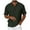 Army Green, variant on lmcalzta Mens Textured Knit Golf Shirts Regular Fitted Stretchy Short Sleeve Shirts Casual Tee Tops