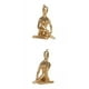 thumbnail image 1 of Estatuilla Pequeña de decoración Zulema Figura de estatua de postura de yoga, 1 of 6