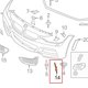 thumbnail image 2 of 1Pair Front Bumper Air Inlet Grille Cover Trim for F80 F82 M3, 2 of 5