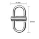 thumbnail image 5 of 6 hebillas de metal ajustables para bolso con correa de cadena, eslabones de cadena, clip pequeño para acortar la longitud de la cadena de metal., 5 of 8