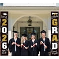 thumbnail image 6 of YoeXGDS Graduation Decorations, Graduation Banner Class of 2026, 1Pair Graduation Sign Front Door Hanging Welcome Banner for Graduation Theme Door Decoration Graduates Party Supplies 11x70 Inches, 6 of 6