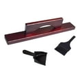 thumbnail image 2 of Vsenkes Shuffleboard Brush Easily to Clean Shuffleboard Accessories Shuffleboard Sweep Dark Red, 2 of 9