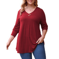 FOLUNSI Women s Plus Size Tops Casual Blouses Long Sleeve Flowy Tunic folunsi-women-s-plus-size-tops-casual-blouses-long-sleeve-flowy-tunic