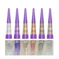 thumbnail image 4 of figatia Professional Diamond Sequin Liquid Eyeshadow long time lasting Eye Makeup 10, 4 of 9