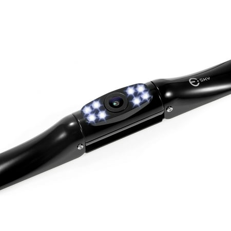 Front Cmos Camera - Esky 180 degree Viewing Angle High-Definition CMOS Vehicle Car Rear View Camera (Support Front View)