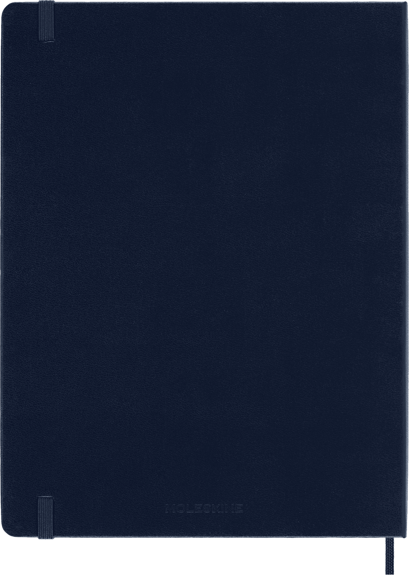 Moleskine Classic Hard Cover Notebook, 7-1/2" x 10", Ruled, 192 Pages, Sapphire Blue