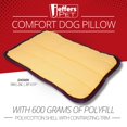 thumbnail image 3 of Jeffers Pet Comfort Dog Pillow, 2 XL 39"x51", Tan – Machine Washable Dog Bed for House, Sofa, Crate & Travel – Poly Cotton Shell, Winter Warmth, Soft, Comfy, Durable, Top Pet Bedding, 3 of 7