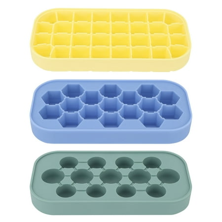 

PRINxy IceLattice Clearance Round Ice Food Grade Bar DIY Ice Tray Spherical Ice Cubes Silicone Mold